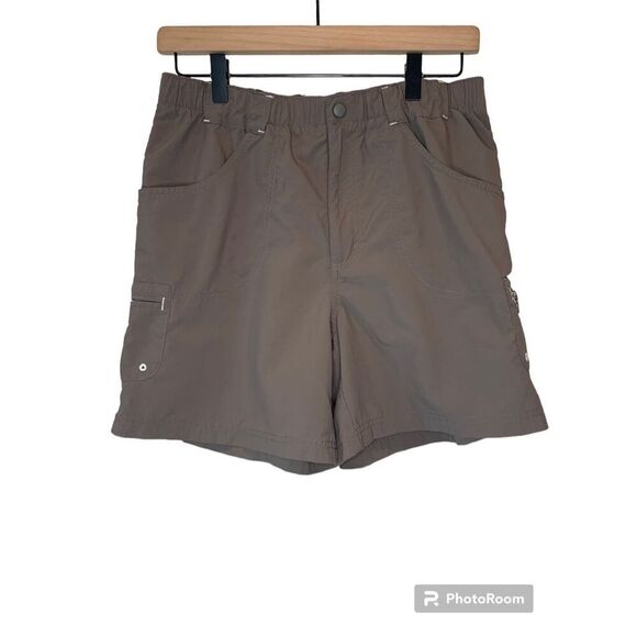 Columbia Shorts Womens Small Brown Cargo Hiking Outdoors - Picture 1 of 3